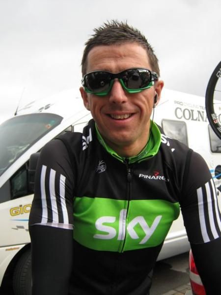 Team Sky's Russell Downing.