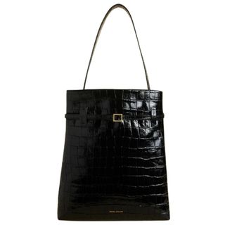 Manu Atelier Tote du Jour Black Croc