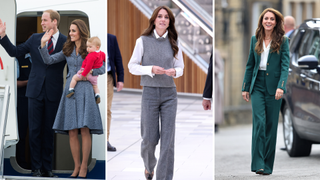 Kate Middleton in trousers