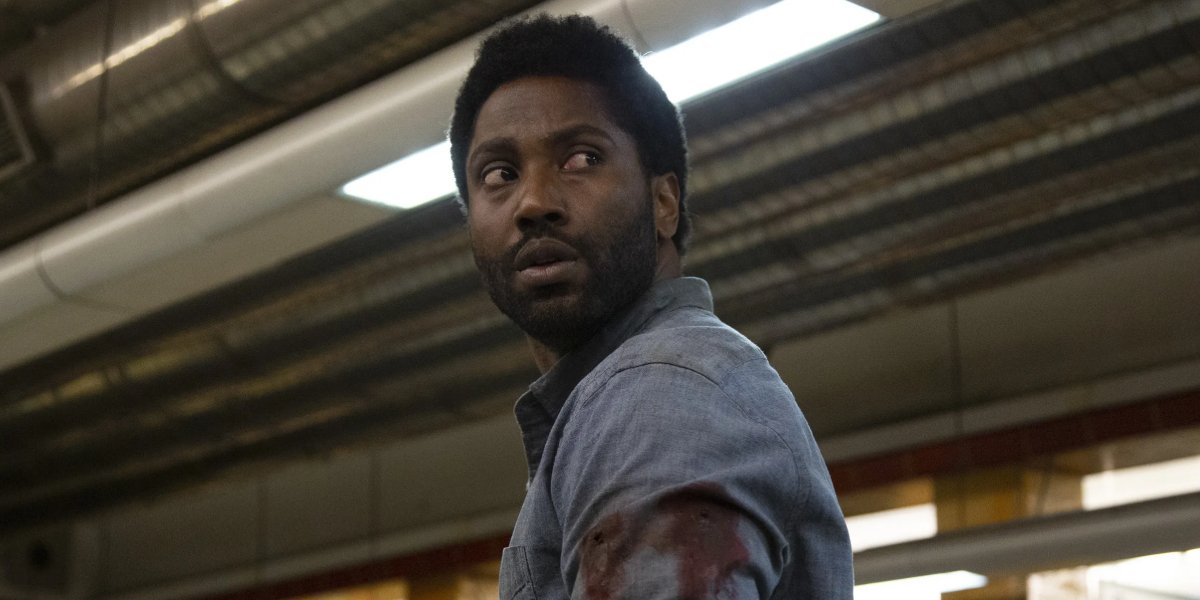 John David Washington in Beckett