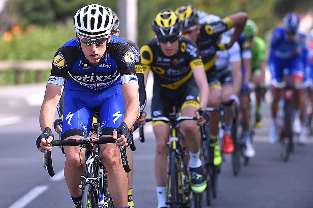 Carlos Verona leads the chase for Etixx-QuickStep