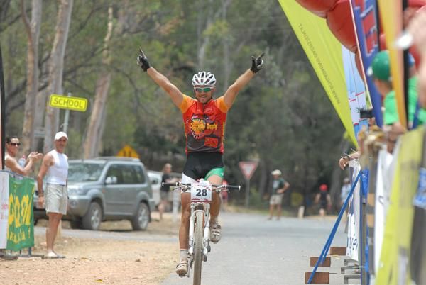 Ivan Rybarik (Rubena Rocky Trail Racing CZE) wins the stage