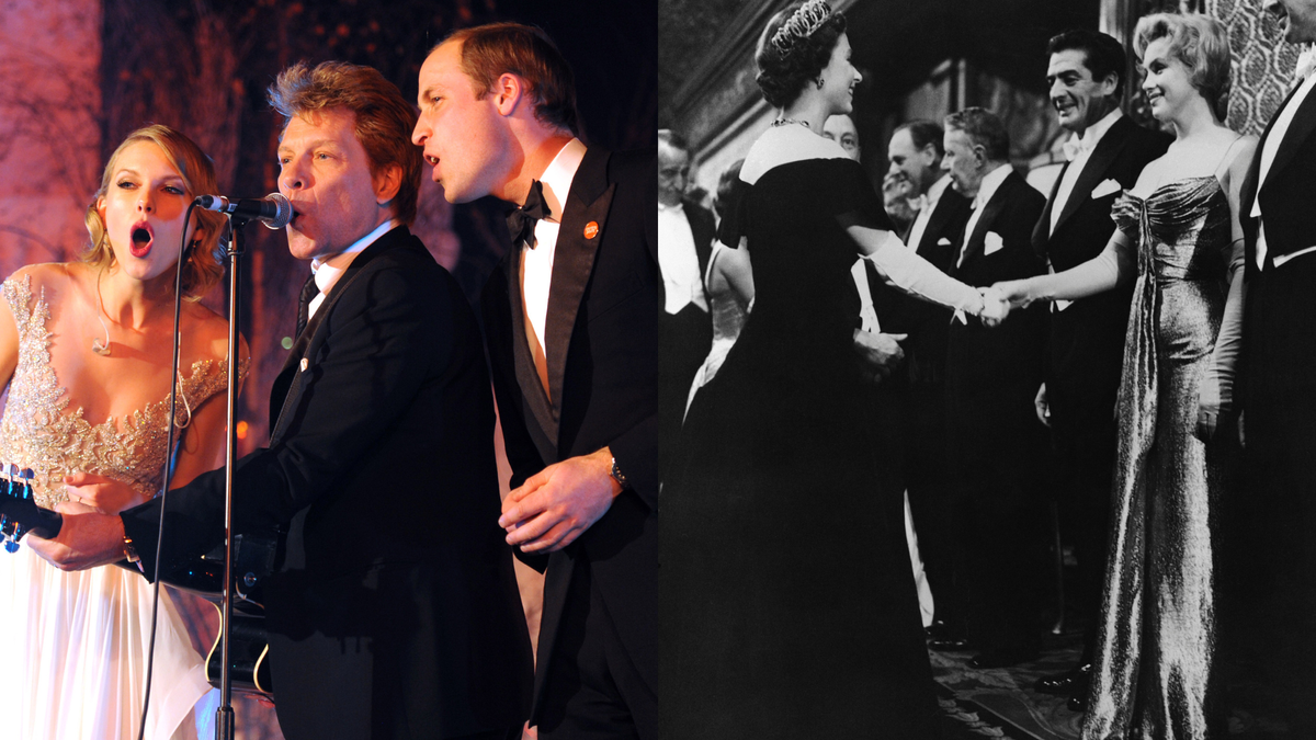 32 Celebrities Who Got to Meet the British Royal Family