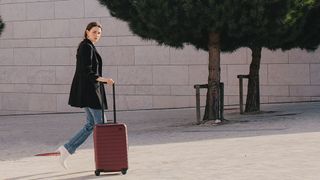 future travel suitcase