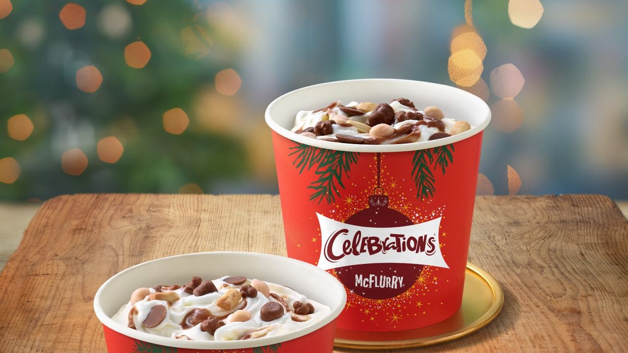 McDonald&#039;s festive menu 2020