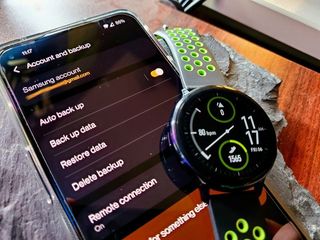 Samsung Galaxy Watch Active 2 Backup Lifestyle