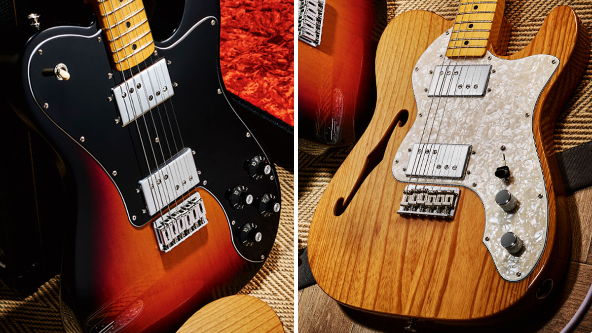 Fender American Vintage II 1972 Telecaster Thinline and 1975