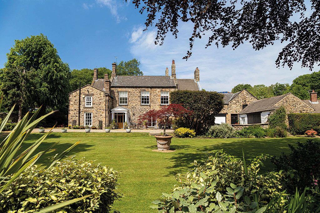 Houses for sale with walled gardens: Newburn House, Newburn, Northumberland