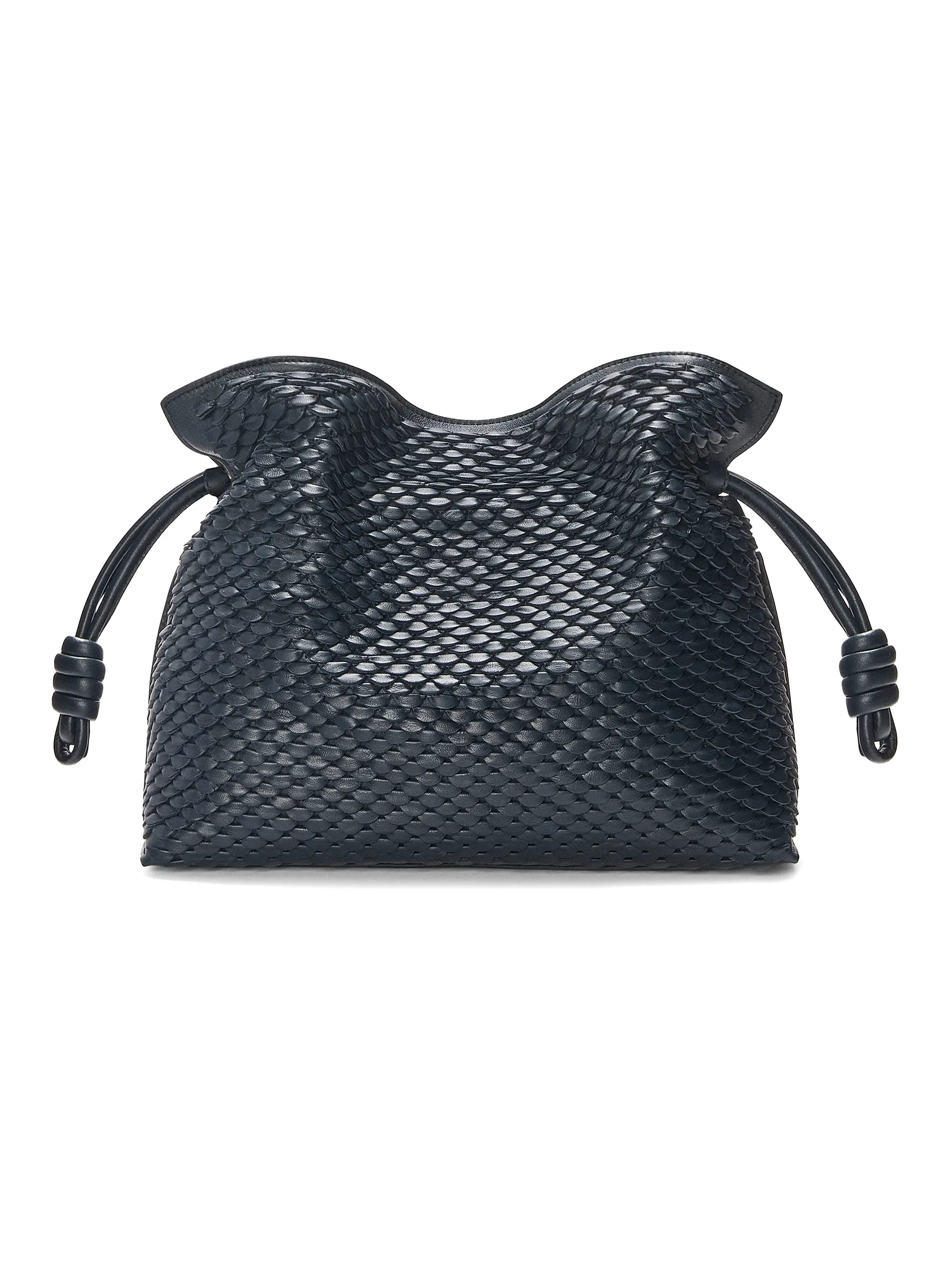 Flamenco Scales Leather Clutch