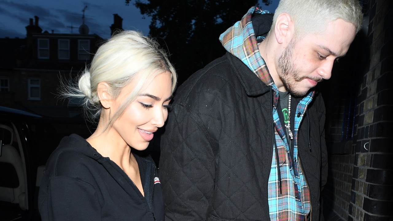 Kim Kardashian Was "Very Supportive" of Pete Davidson Seeking Out Therapy, Source Says
