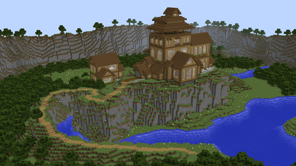 The best Minecraft mansions | PC Gamer