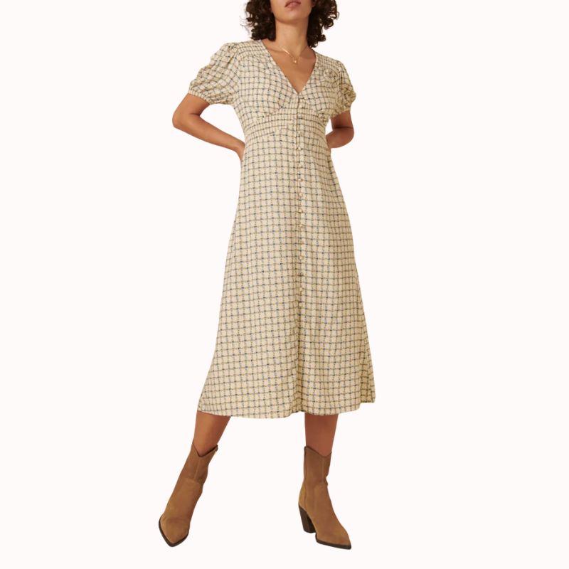 Image of cream dress