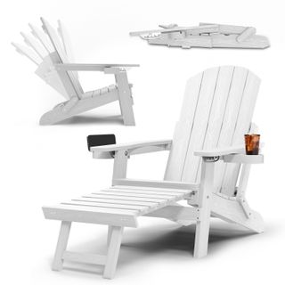 Proctorsville Foldable Outdoor Adirondack Chair