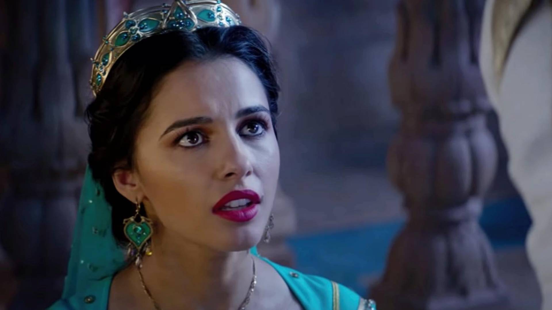 Naomi Scott as Princess Jasmine in Aladdin