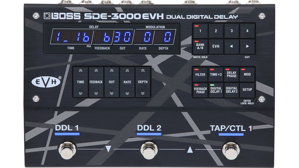 Boss Sde-3000evh Dual Digital Delay Review 