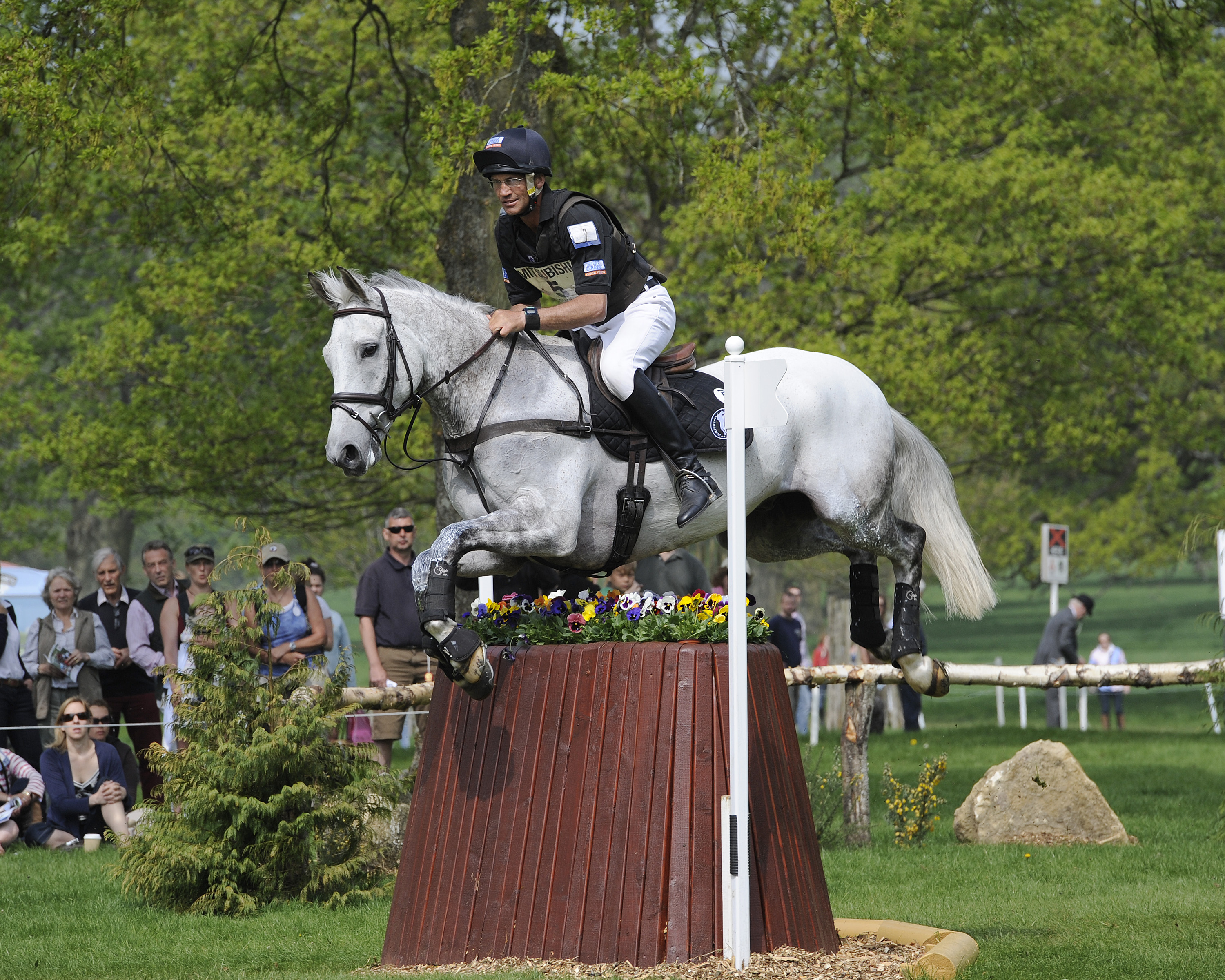 The pair finish 10th at their second Badminton together in 2011