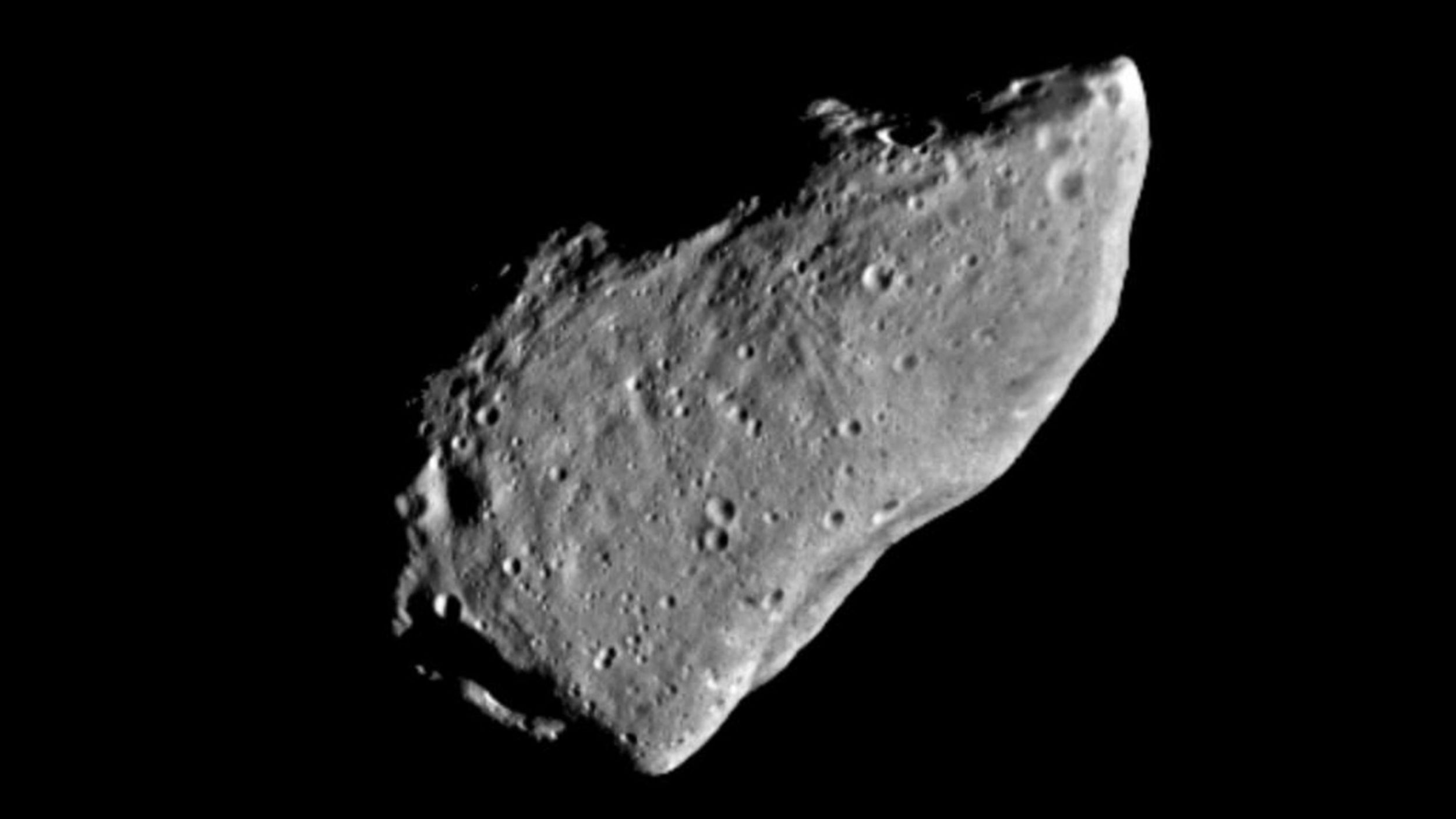 On this day in space! Oct. 29, 1991: NASA's Galileo spacecraft flies by asteroid Gaspra and snaps amazing photos while flying at 18,000 mph