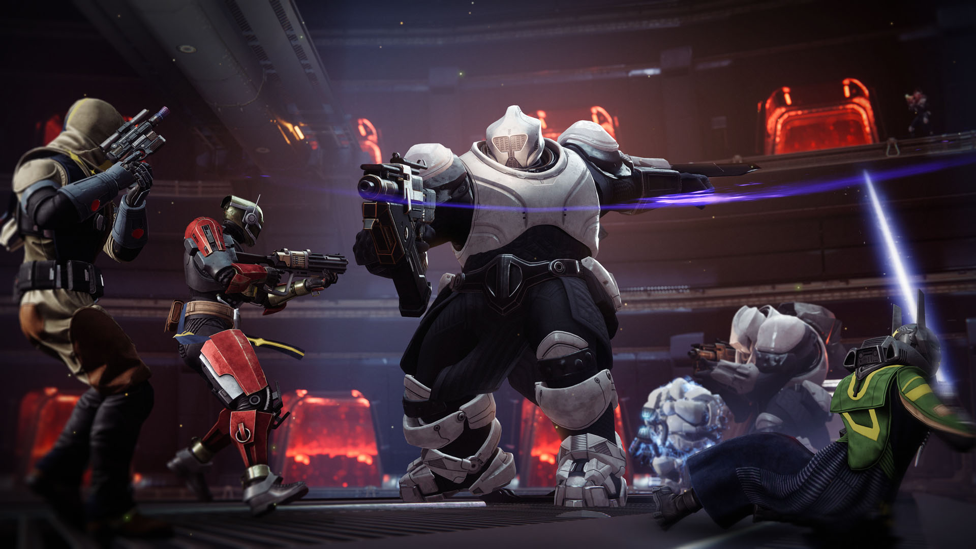 Images from Destiny 2's renegades expansion
