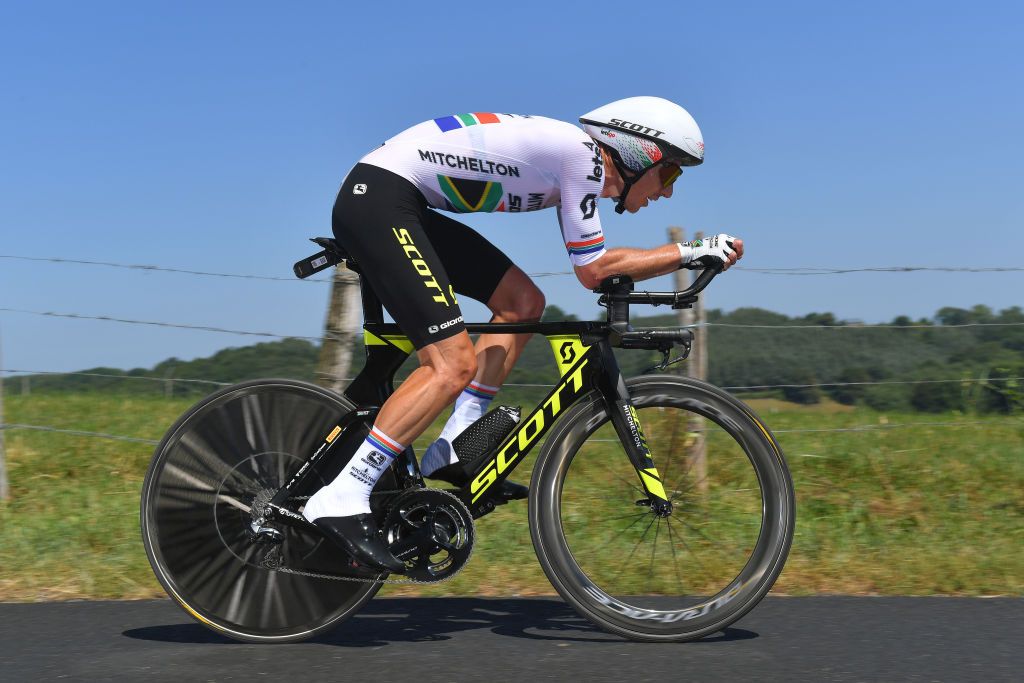 Stage winner Daryl Impey during stage 13