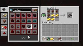 Minecraft Netherite crafting