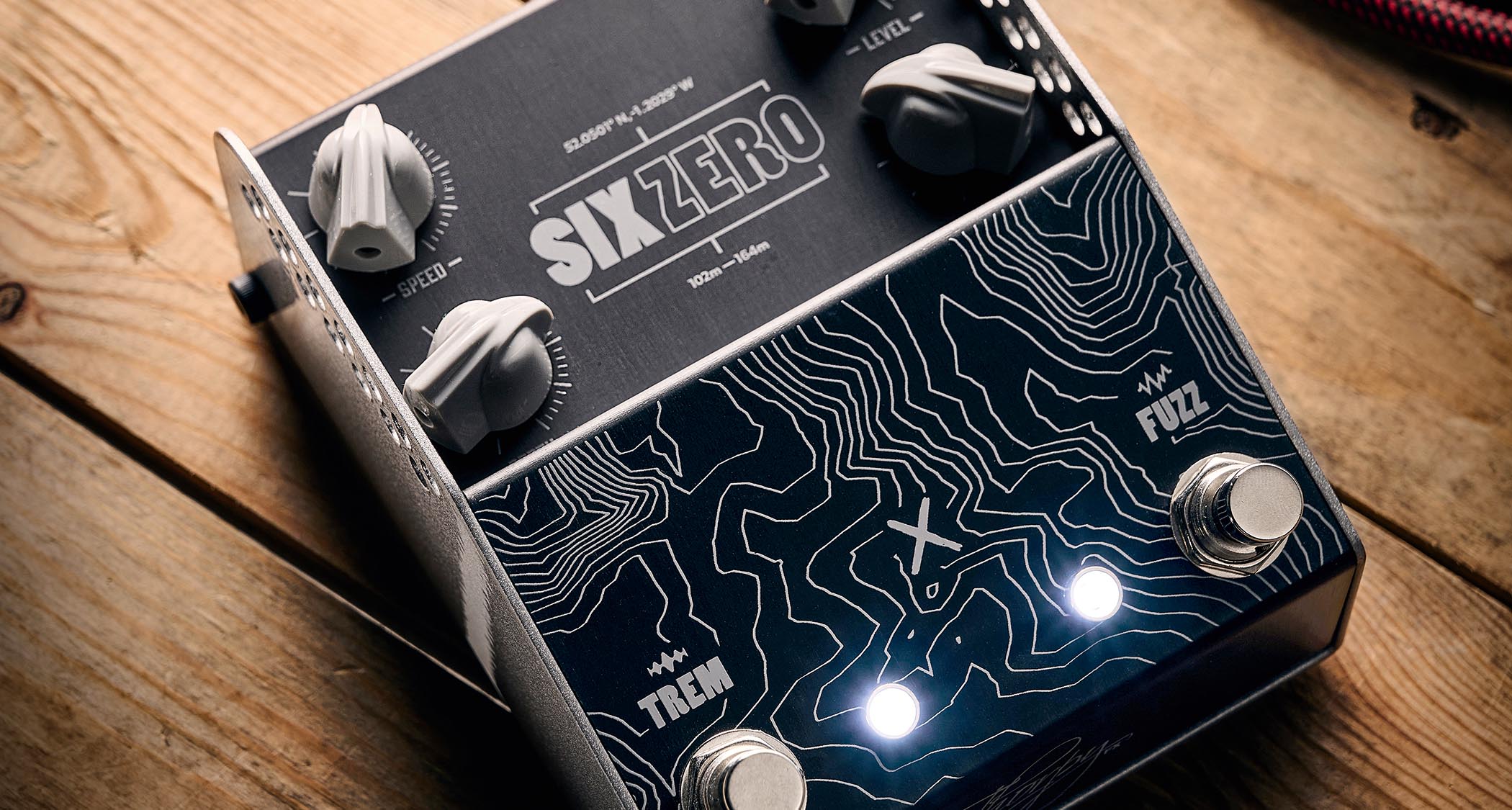 ThorpyFX Six Zero: this pedal celebrates UK retailer Andertons' 60th anniversary and features a typically bomb-proof metal enclosure.