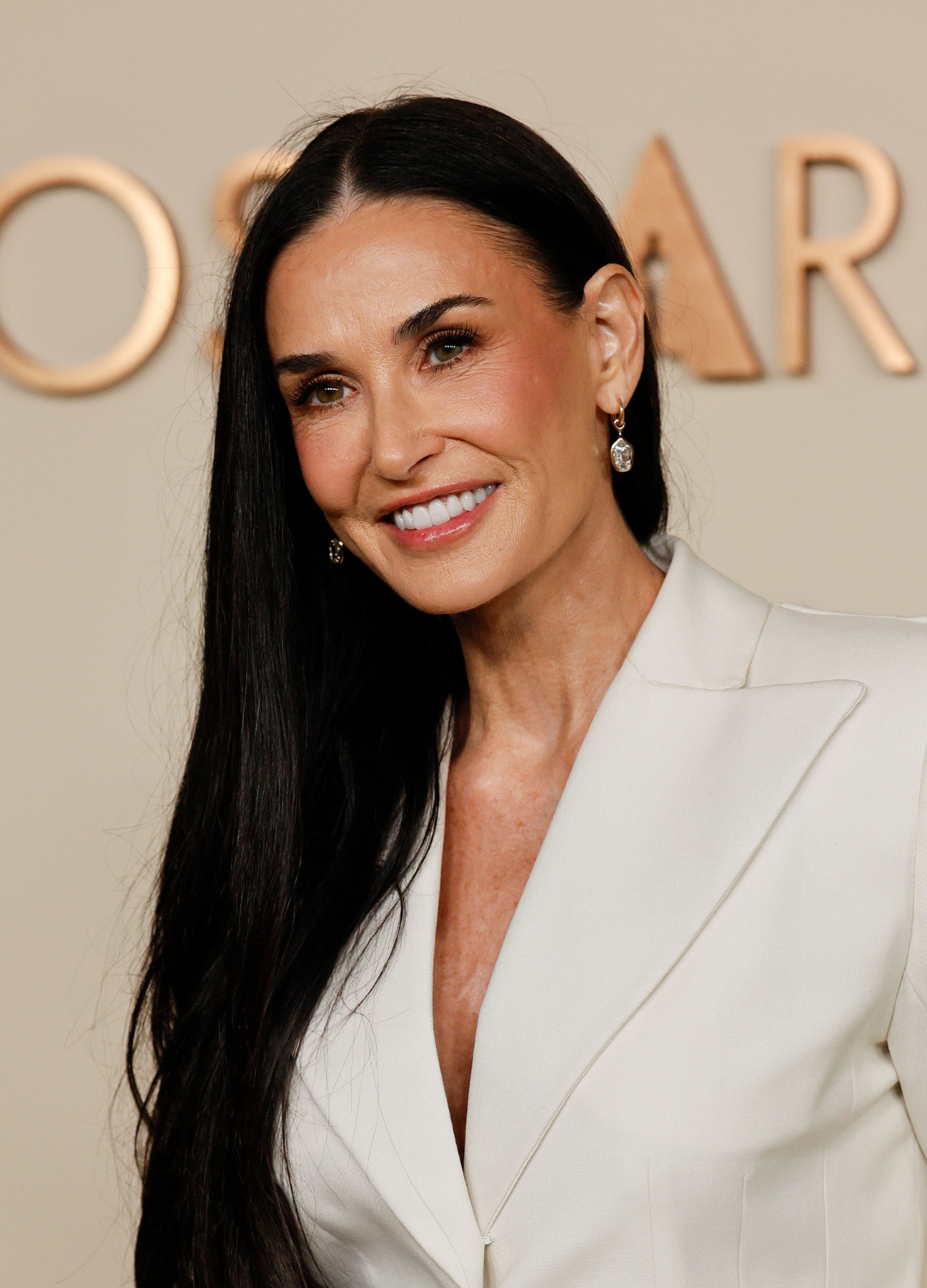 Demi Moore attends the 97th Annual Oscars Nominees Dinner at the Academy Museum of Motion Pictures on February 25, 2025 in Los Angeles, California