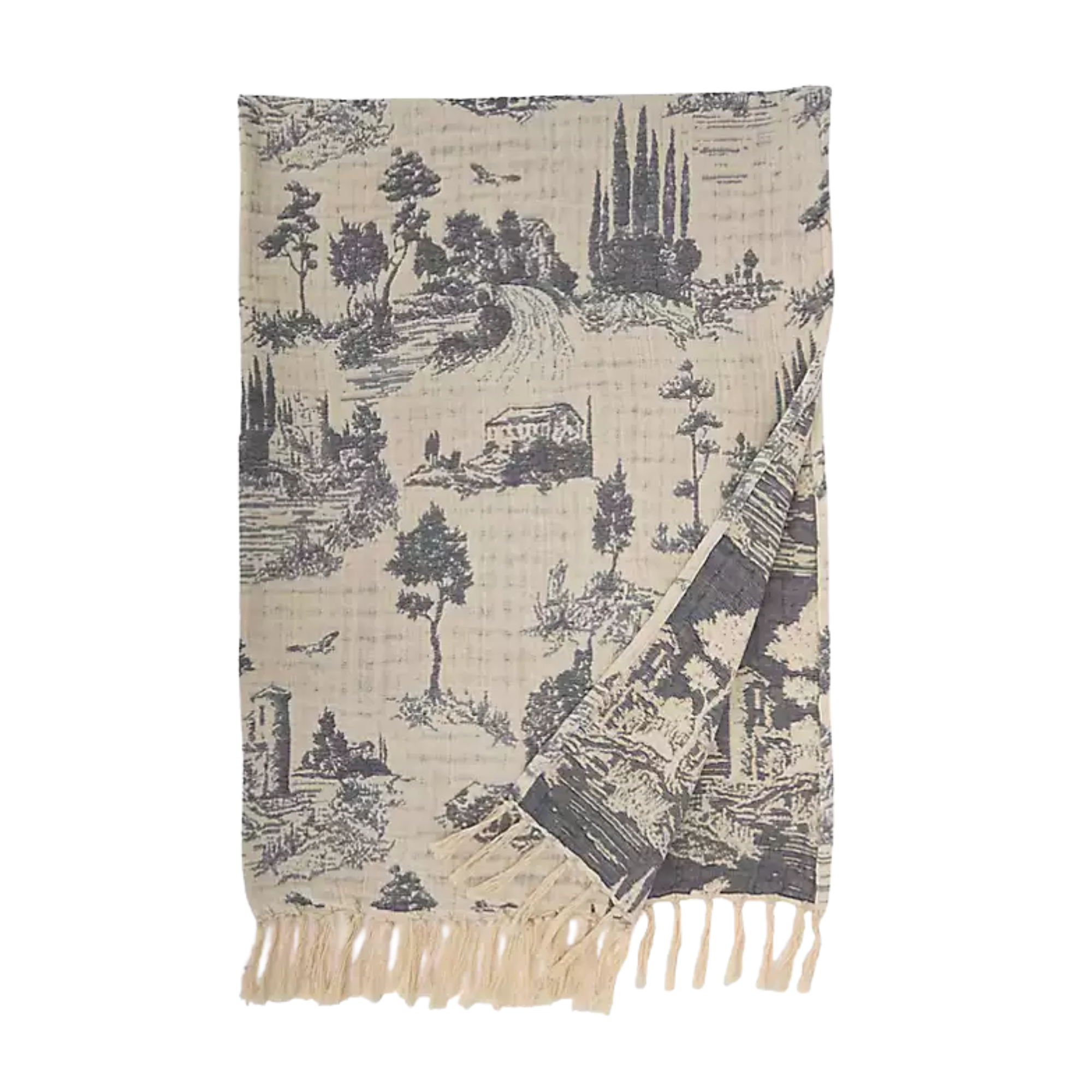a toile blanket