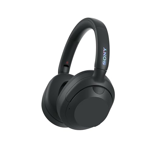 Sony Ult Wear - Wireless Noise Cancelling Headphones, Ult Power Sound, Ultimate Deep Bass, Same Processor as Wh-1000xm5, Clear Calls, 30hr Battery, Ios &amp;amp; Android - Black
