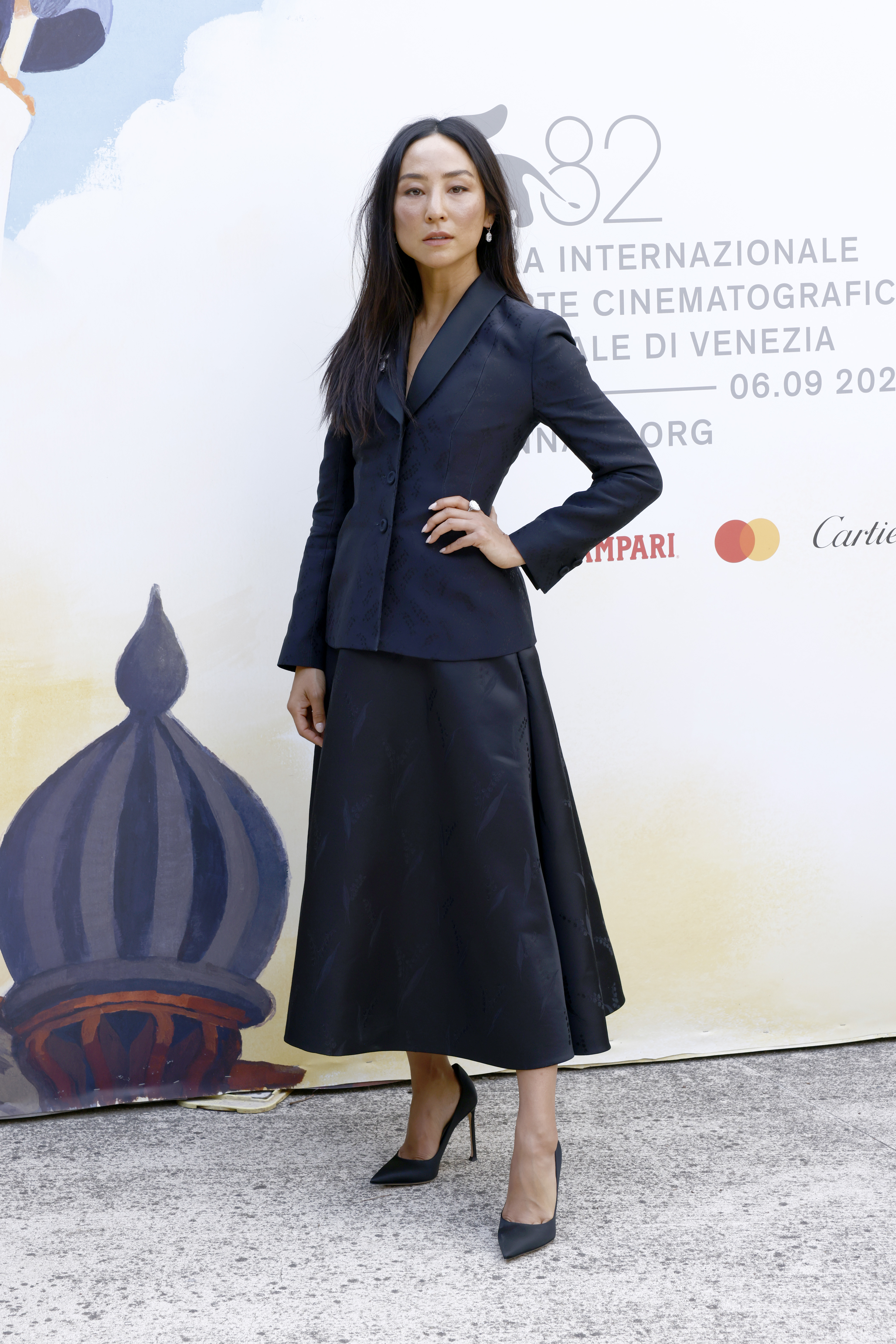 celebrities on the red carpet at the 2025 venice film festival