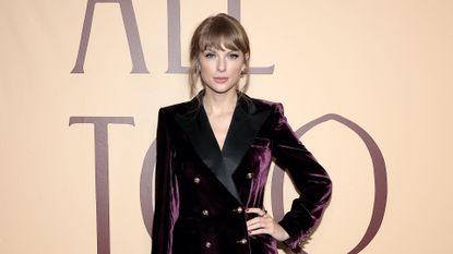 Taylor Swift attends the "All Too Well" New York Premiere on November 12, 2021 in New York City. 
