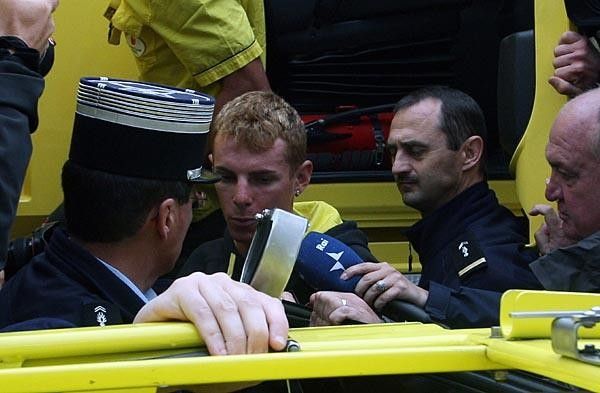 Ricc&ograve; steps into the team car