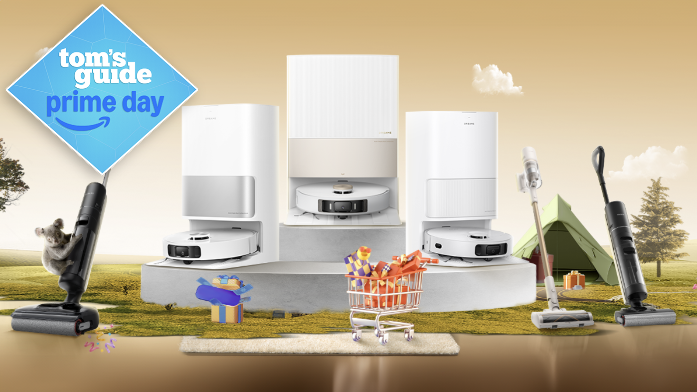 Dreame vacuums eith Tom's Guide deal badge