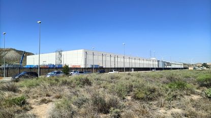 An Amazon data center in El Burgo de Ebro, Aragon, Spain.