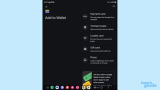 Google Wallet home page