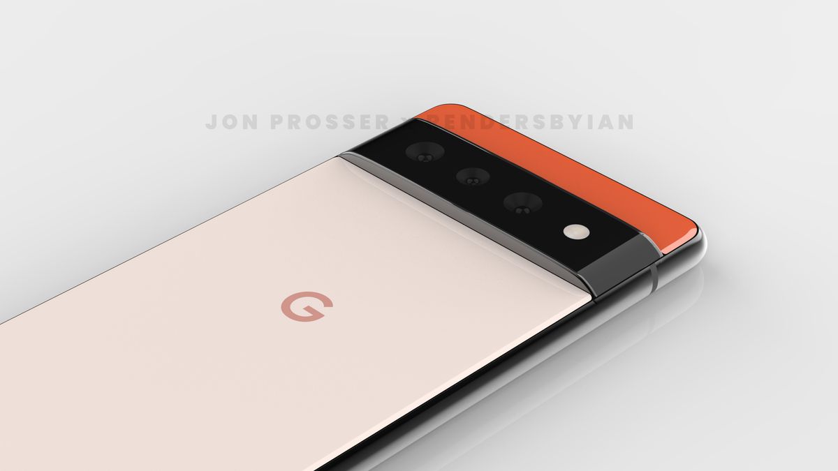 Renders of alleged Pixel 6 and Pixel 6 Pro design