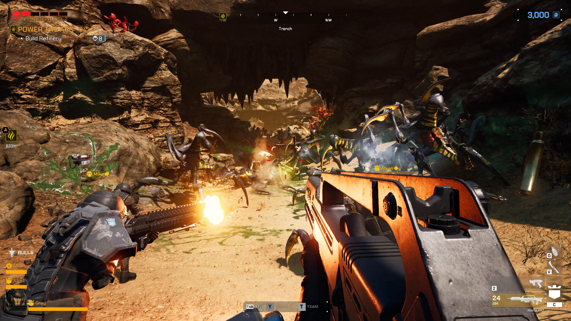 Starship Troopers is the perfect setting for this new sci-fi co-op shooter
