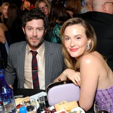 Adam Brody and Leighton Meester at the Critics Choice Awards