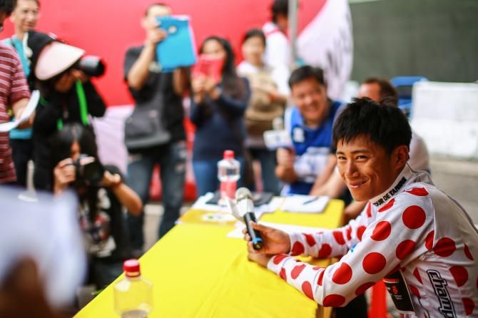 King of the mountains Feng Chun Kai is celebrated as a hero in Taiwan.