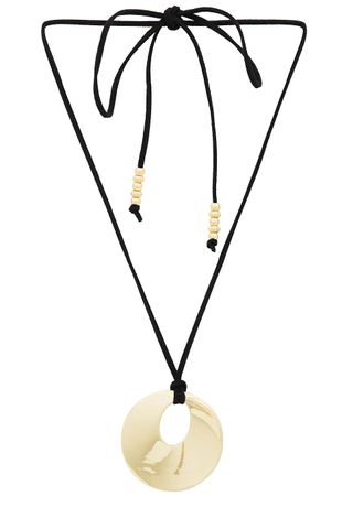 Disc Corded Necklace