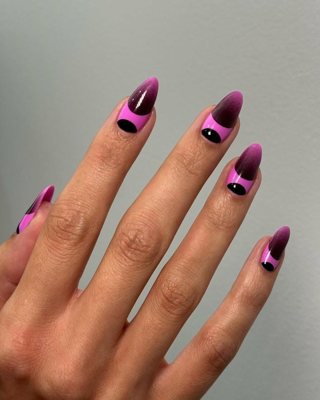 Dark aura nails.