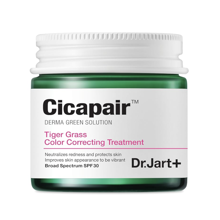 Dr.jart+ Cicapair Tiger Grass Color Correcting Treatment Spf 30 With Centella Asiatica | Cc Cream | Korean Skin Care | Travel Size, 0.5 Fl Oz