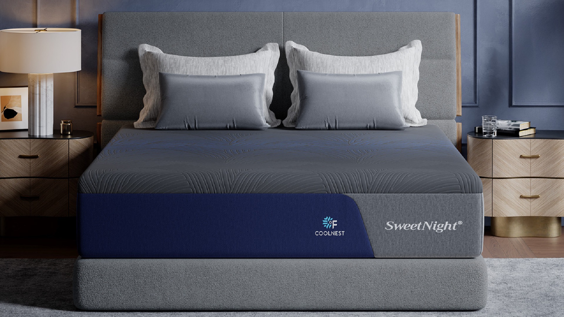 A photo of the SweetNight CoolNest Pro mattress system