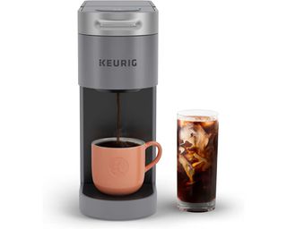 Keurig K-Slim + Iced coffee maker in grey