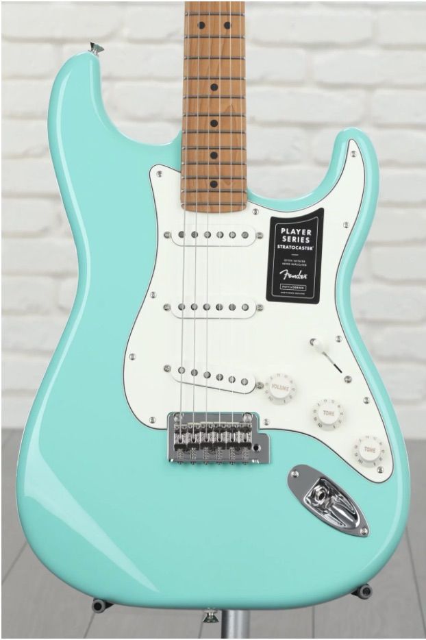 Fender Player Strat in Seafoam Green