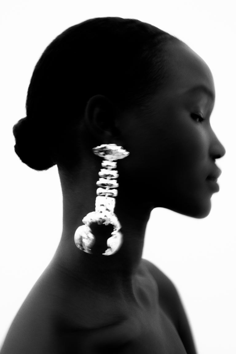 Crayfish-Shaped Earrings