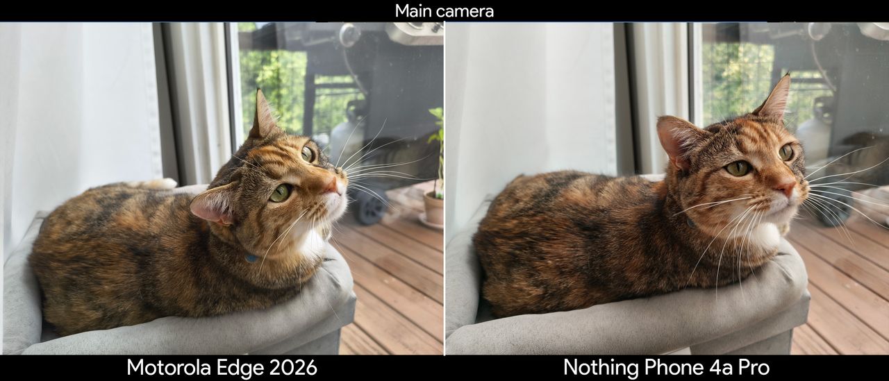 Comparing the Motorola Edge 2026 and Nothing Phone 4a Pro cameras