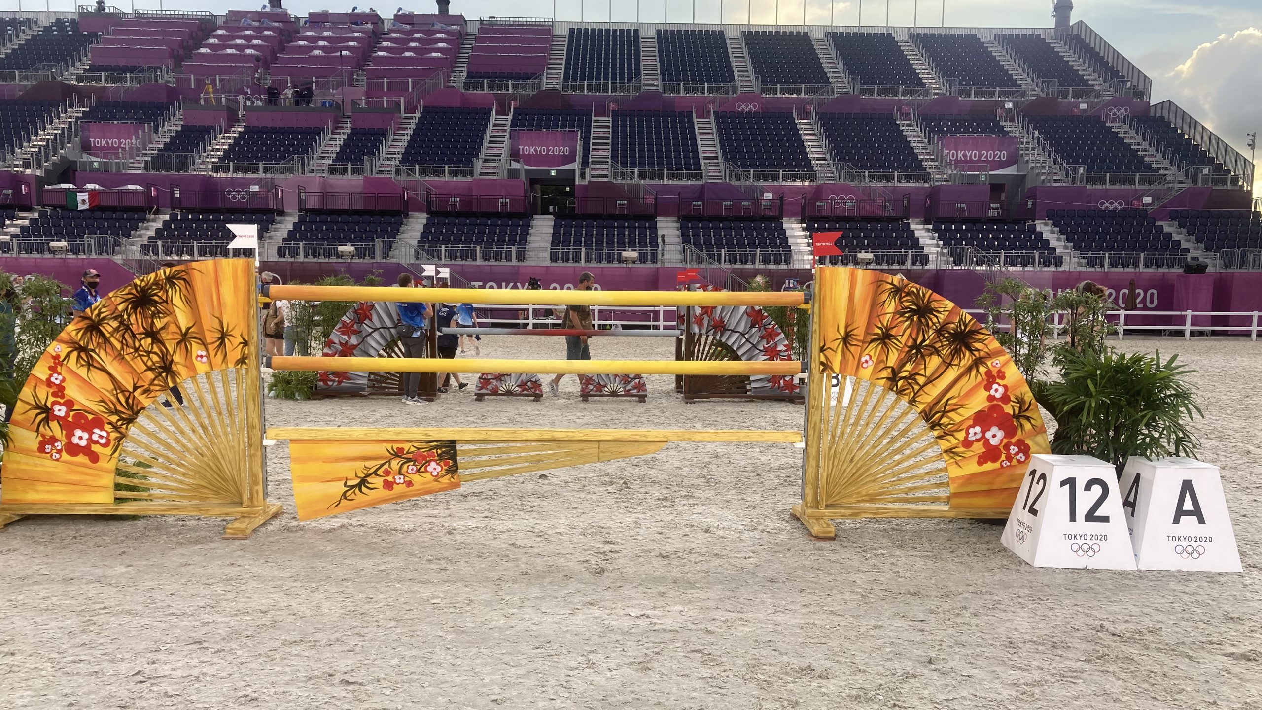 Olympic team showjumping &amp;ndash; course for the final