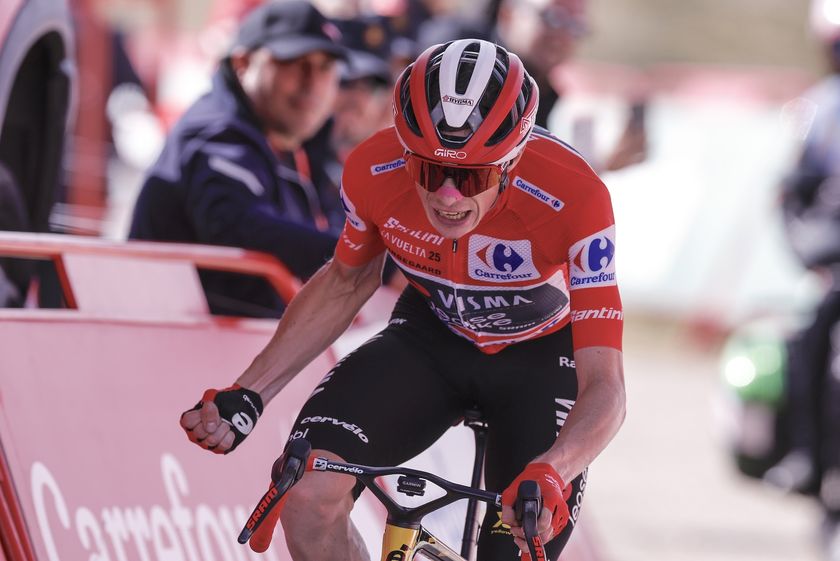La Vuelta a Espana cycling race - Stage 20, Robledo De Chavela Madrid, Spain - 13 Sep 2025Danish Jonas Vingegaard of Visma Lease a Bike wins the 20th stage of La Vuelta a Espana cycling race between villages of Robledo de Chabela and Puerto de Navacerrada, in Madrid, Spain, 13 September 2025.By: Javier Lizon/EPA/Shutterstock