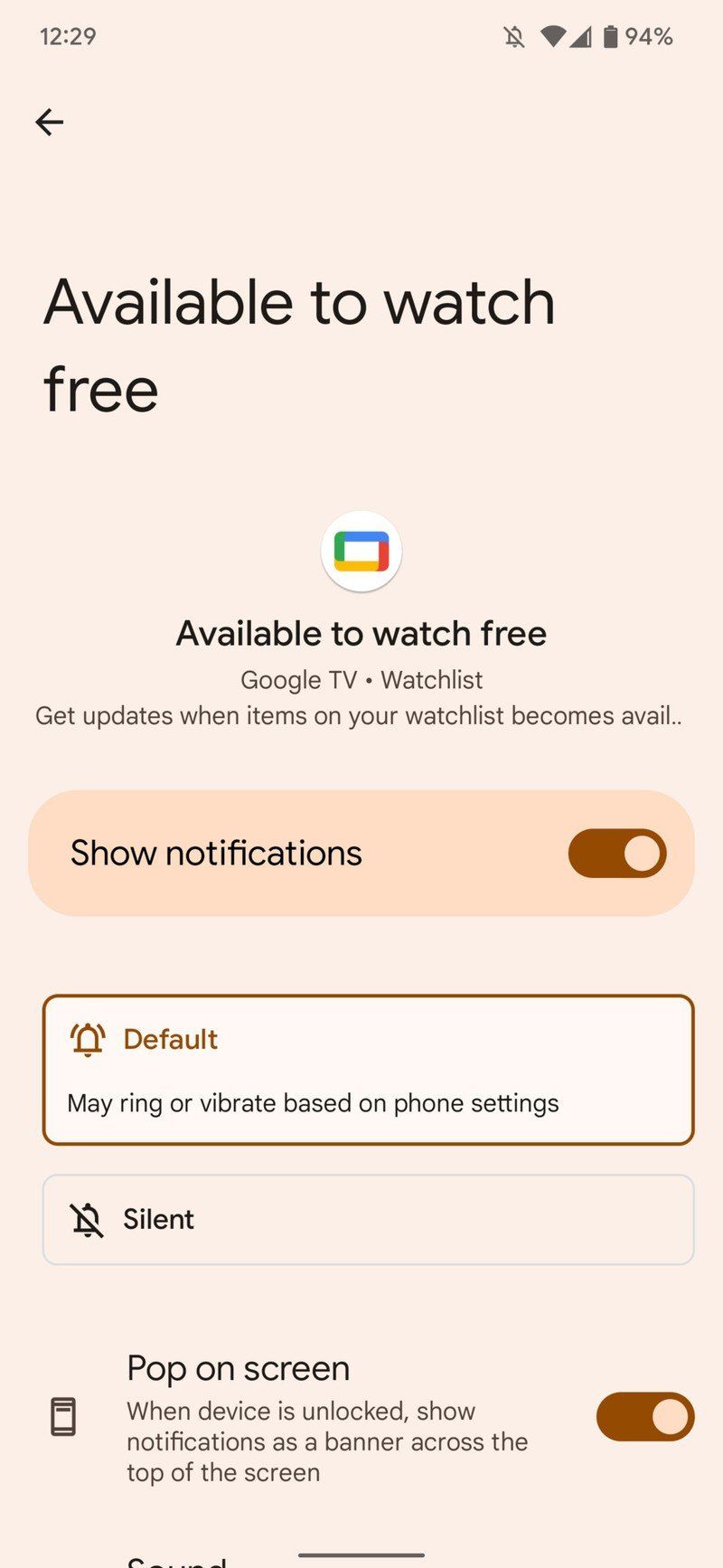 Google Tv App Settings
