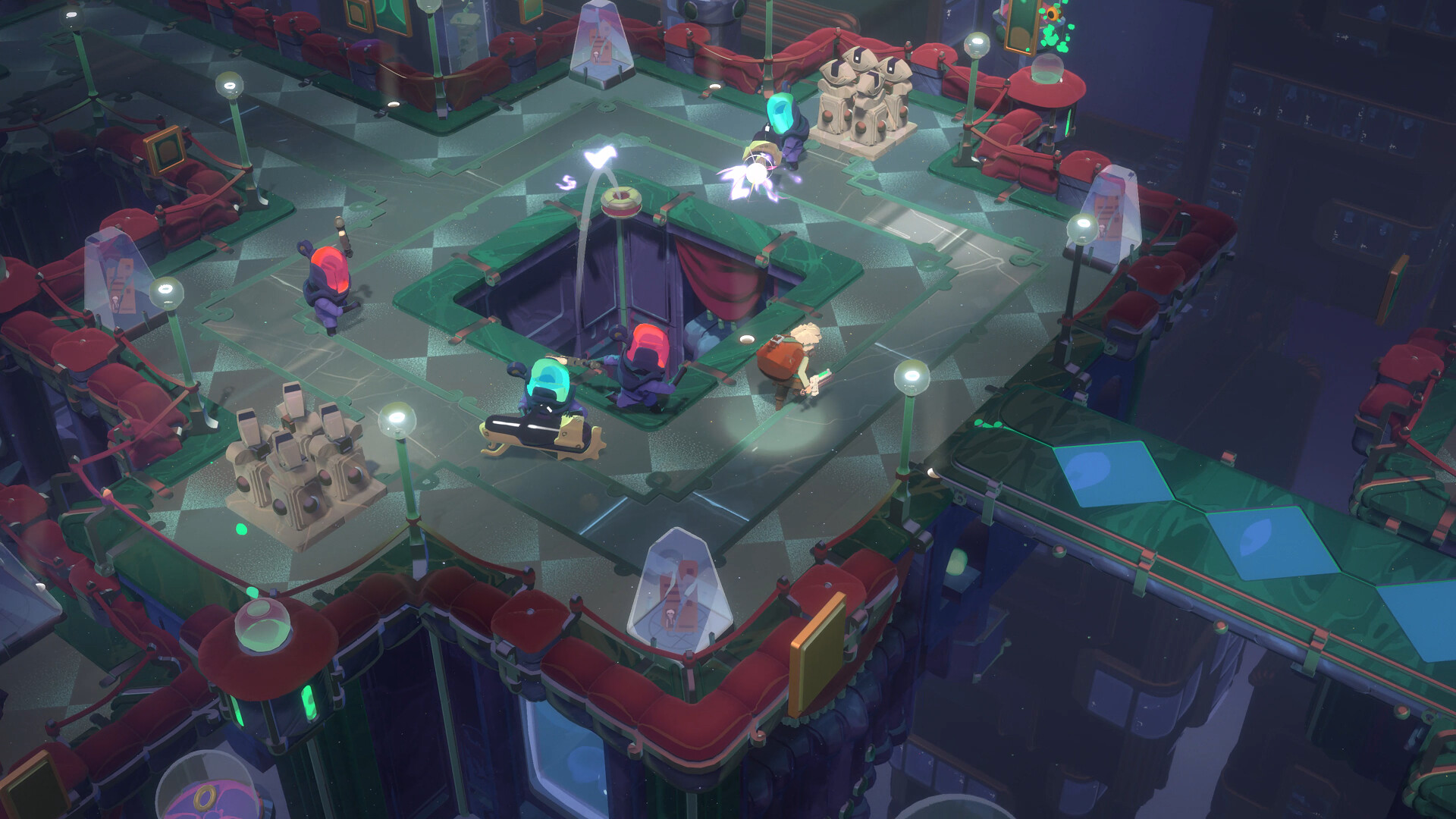 Exploring a dungeon in Moonlighter 2.
